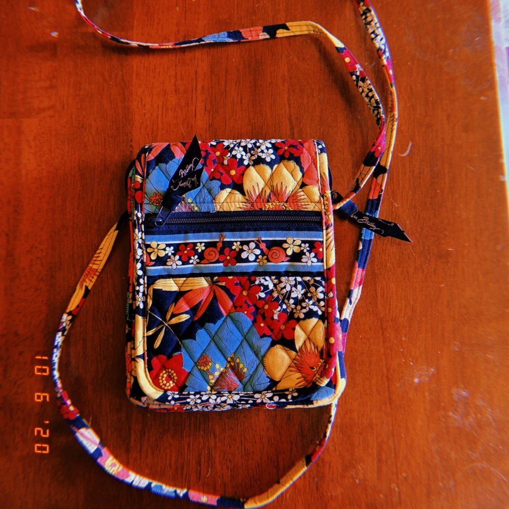 Vera Bradley Happy Snail Small Crossbody